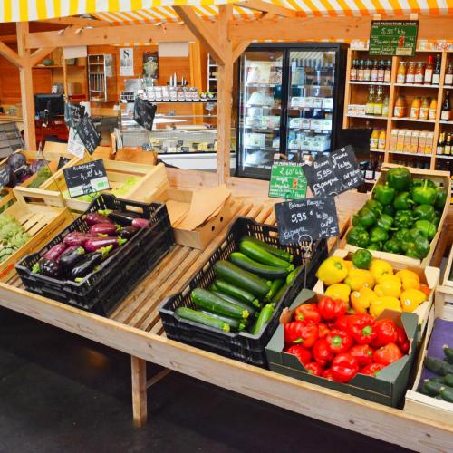 Le magasin propose de nombreux produits bio