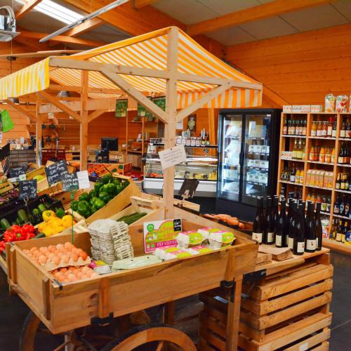 Le magasin propose de nombreux produits bio