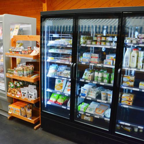 Le magasin propose de nombreux produits bio