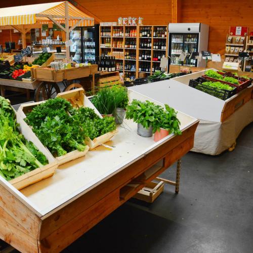 Le magasin propose de nombreux produits bio
