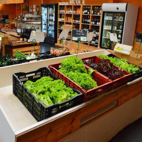 Le magasin propose de nombreux produits bio
