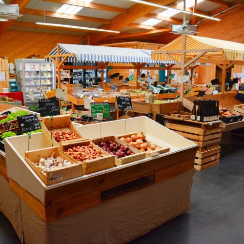 Le magasin propose de nombreux produits bio